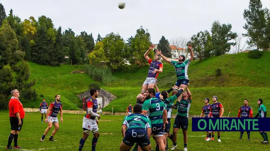 Rugby Santarém volta a vencer na fase final da 1ª divisão Rugby Santarém volta a vencer na fase final da 1ª divisão