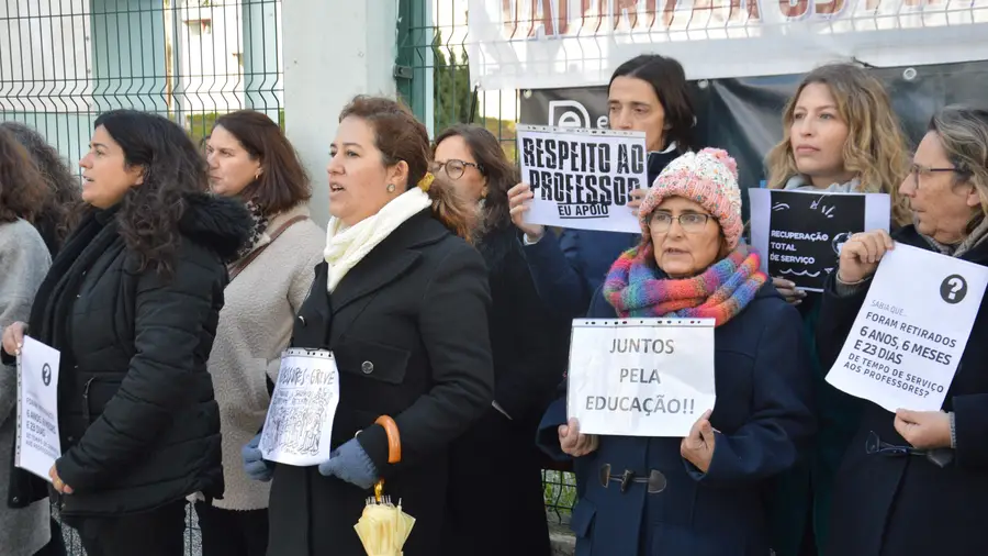 Dia Internacional da Educação vive-se com protestos dos professores Dia Internacional da Educação vive-se com protestos dos professores