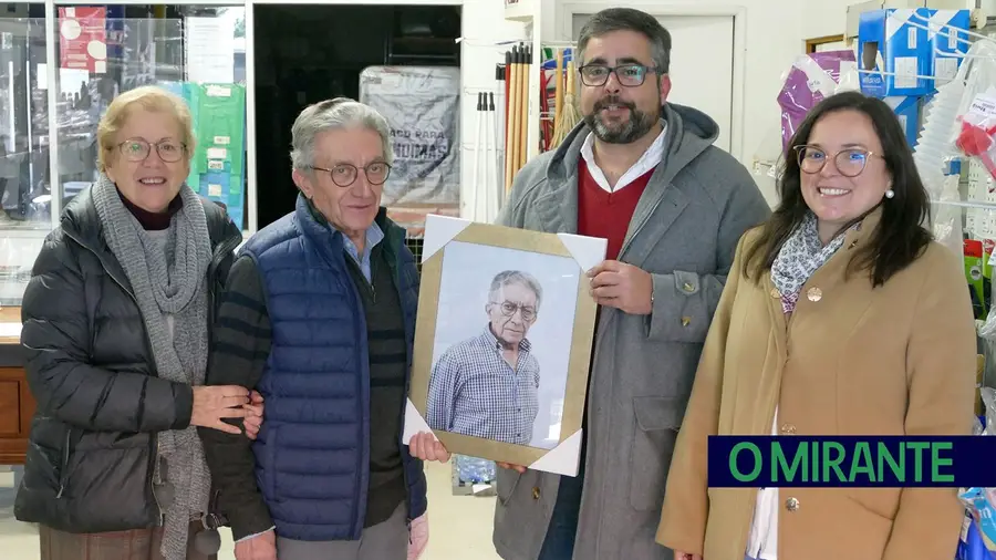 Rostos do comércio tradicional de Rio Maior em fotografia