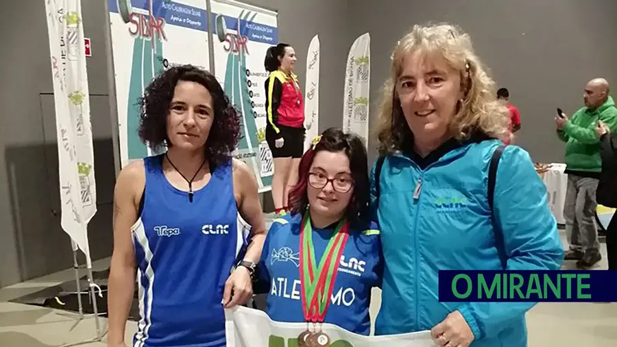 Ana Guita é vice-campeã nacional de desporto adaptado