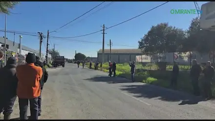 Incêndio na MBW na Castanheira do Ribatejo