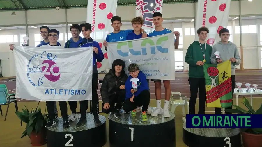 CLAC e 20KM Almeirim vencem Regional Sub 18 de Inverno em atletismo