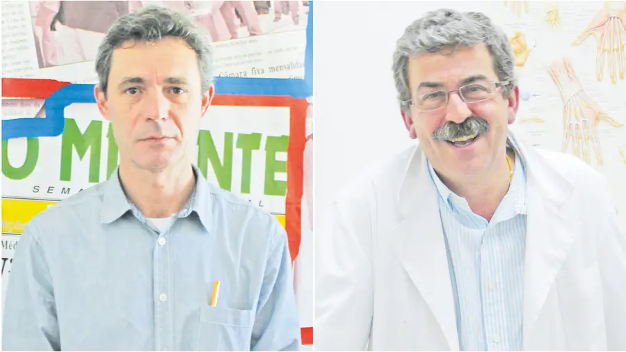 José Luís Mota e Manuel Oliveira
