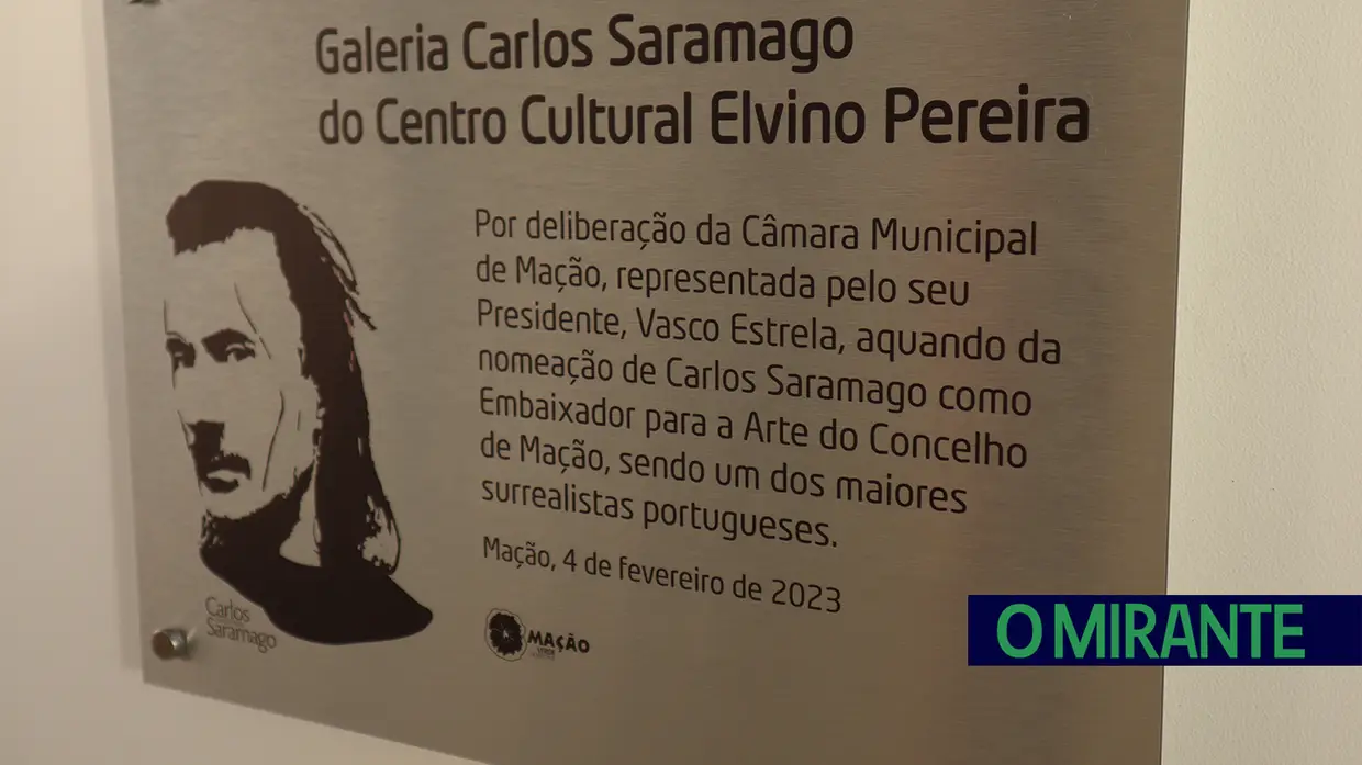 Mação homenageia pintor Carlos Saramago