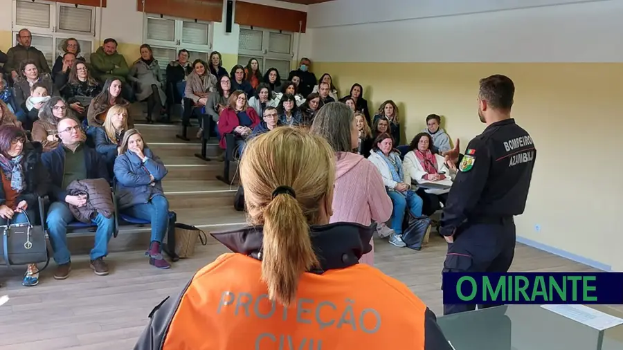 Escolas de Azambuja aprendem como agir em situação de catástrofe Escolas de Azambuja aprendem como agir em situação de catástrofe