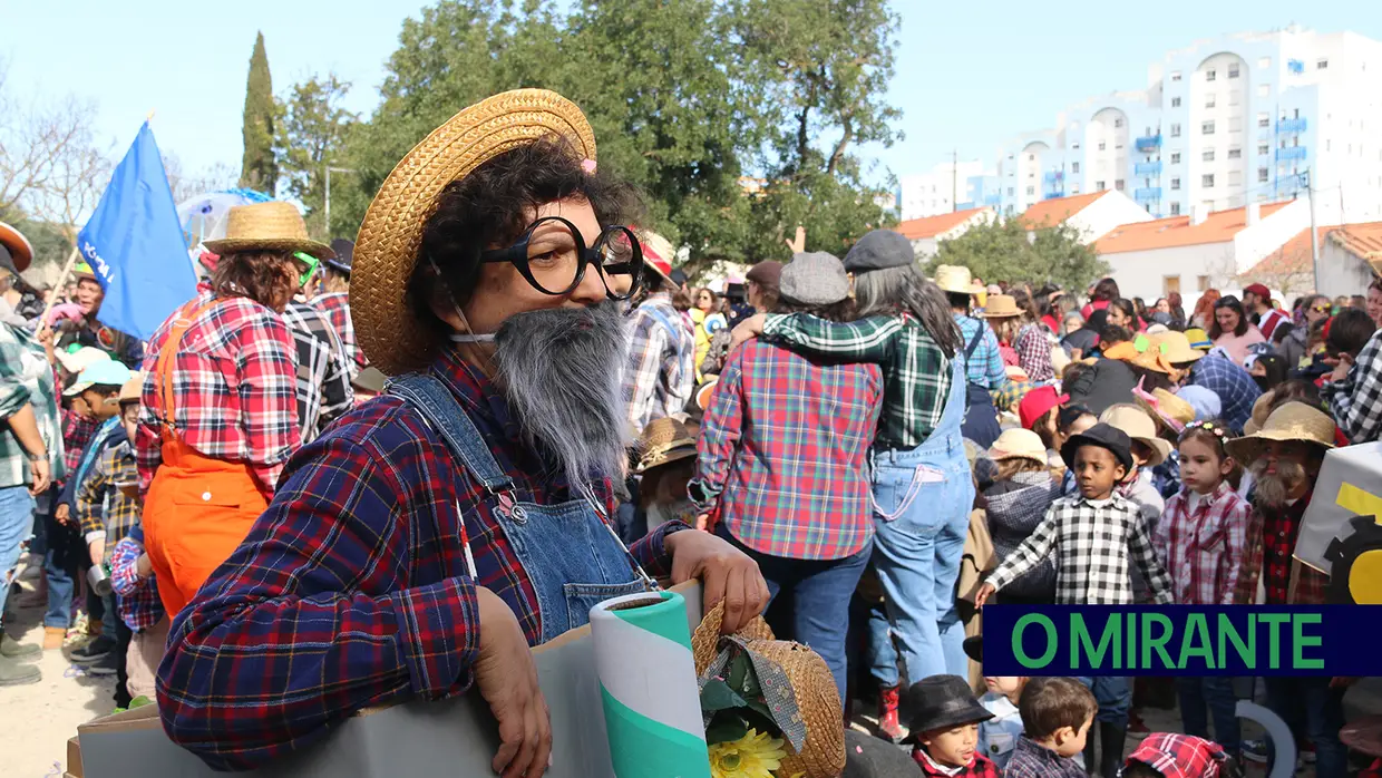 Centenas de crianças no desfile de Carnaval das escolas da Póvoa de Santa Iria