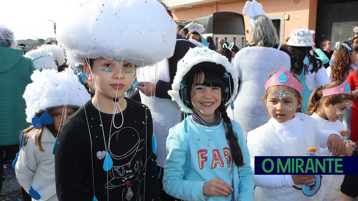 Alegria e muita animação no desfile escolar do Cartaxo