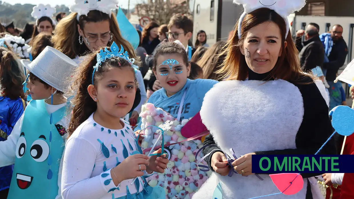 Alegria e muita animação no desfile escolar do Cartaxo