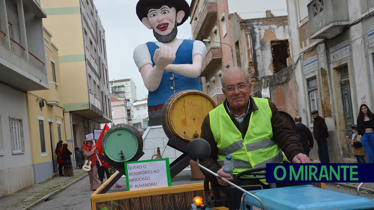 Carnaval em Alhandra com animação para todos os gostos