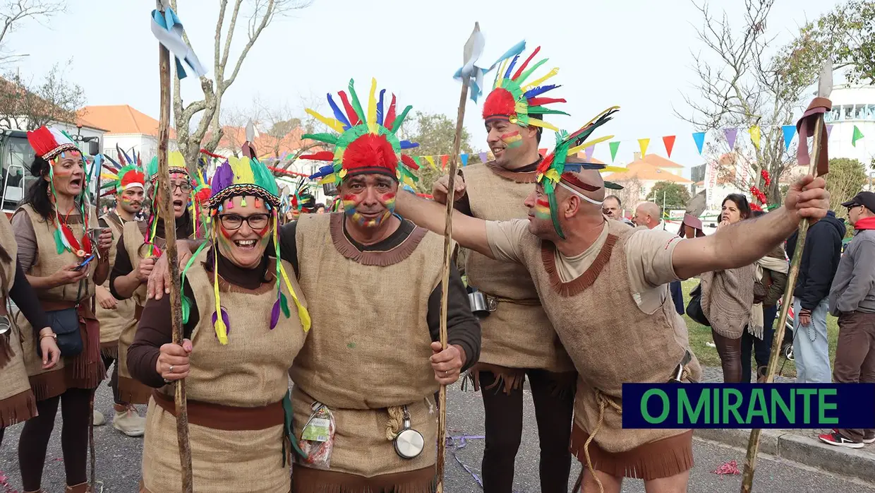 Santarém com tarde animada esta terça-feira de Carnaval