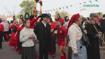 Santarém com tarde animada esta terça-feira de Carnaval