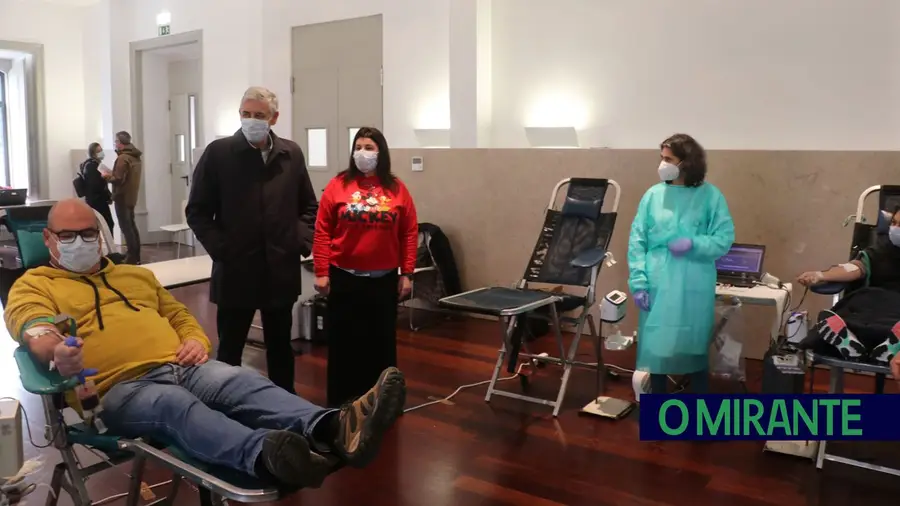 Colheita de sangue em Ourém com muita adesão Colheita de sangue em Ourém com muita adesão