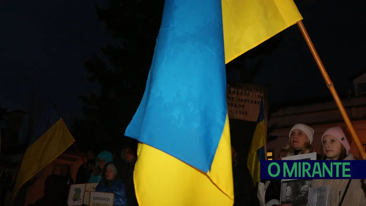 Um ano de guerra na Ucrânia assinalado em Santarém