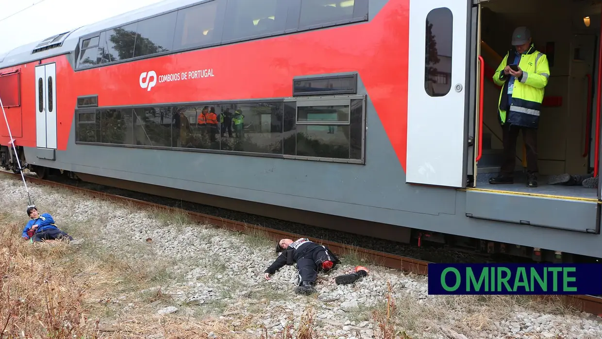 Caracterização das vítimas em simulacro de acidente ferroviário é fundamental