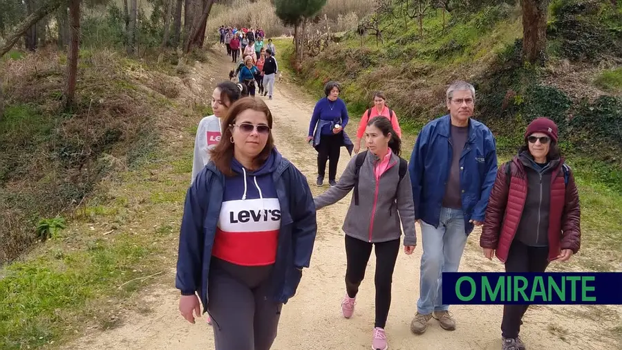 Caminhadas em Abrantes começaram na freguesia de Carvalhal Caminhadas em Abrantes começaram na freguesia de Carvalhal