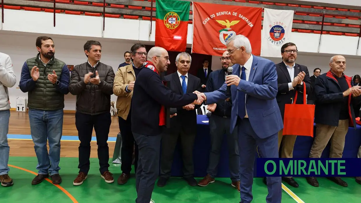 Nuno Delgado regressou a casa para homenagear o mestre António Anjinho