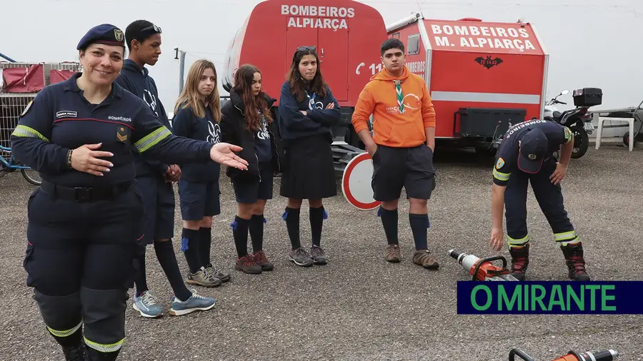 Bombeiros de Alpiarça são dos que mais apostam na formação no distrito