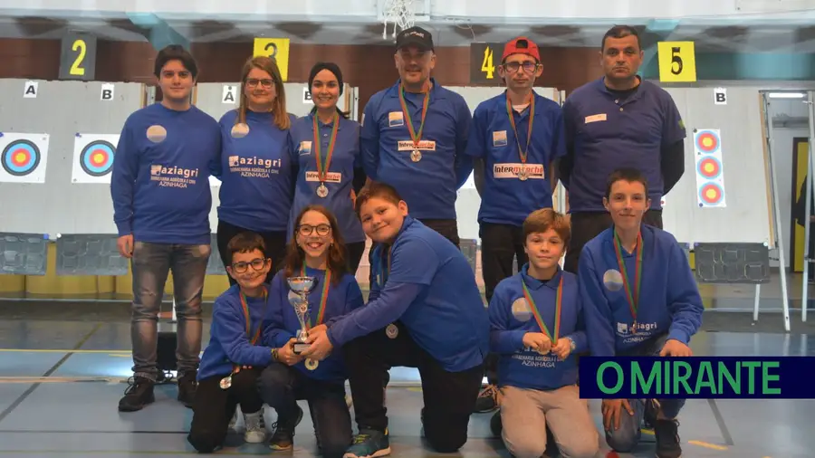 Arqueiros ribatejanos com pontaria afinada no Campeonato de Sala