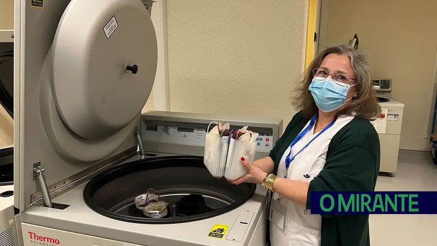 Projecto piloto no Centro Hospitalar do Médio Tejo na área da segurança transfusional