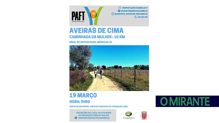 Caminhada da Mulher no Dia do Pai Caminhada da Mulher no Dia do Pai