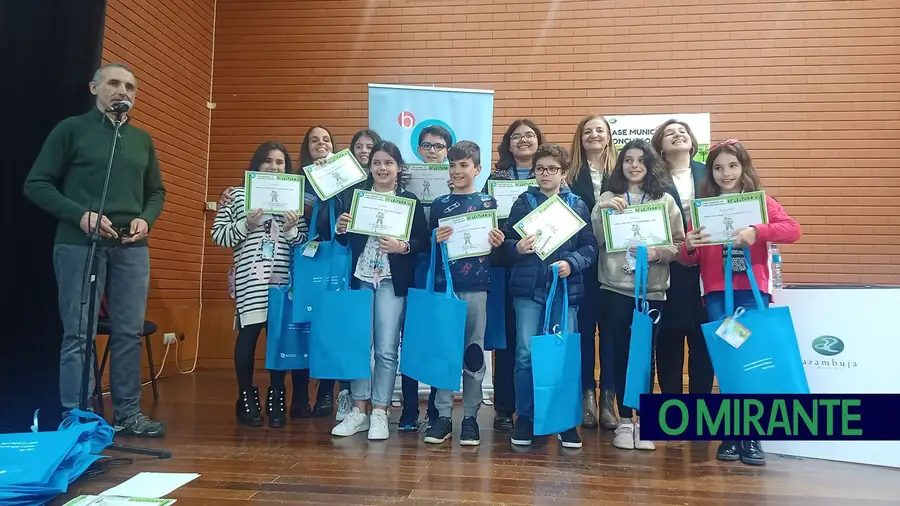 Alunos de Azambuja no Concurso Nacional de Leitura