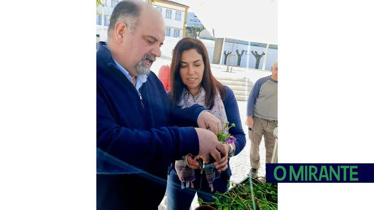 Mação assinalou chegada da Primavera com oferta de flores