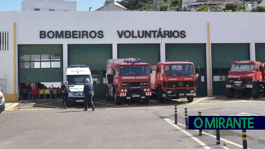 Bombeiros da Chamusca recebem apoio superior a 222 mil euros
