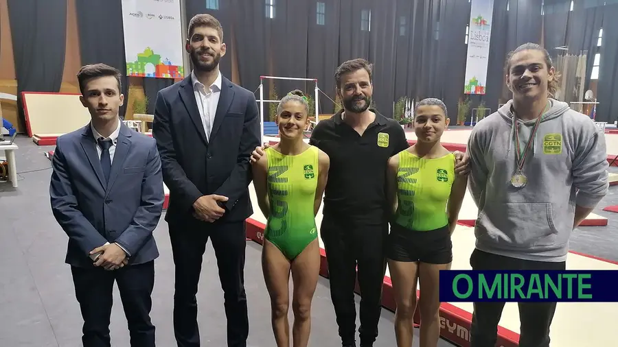 CG Torres Novas com três títulos distritais em ginástica artística