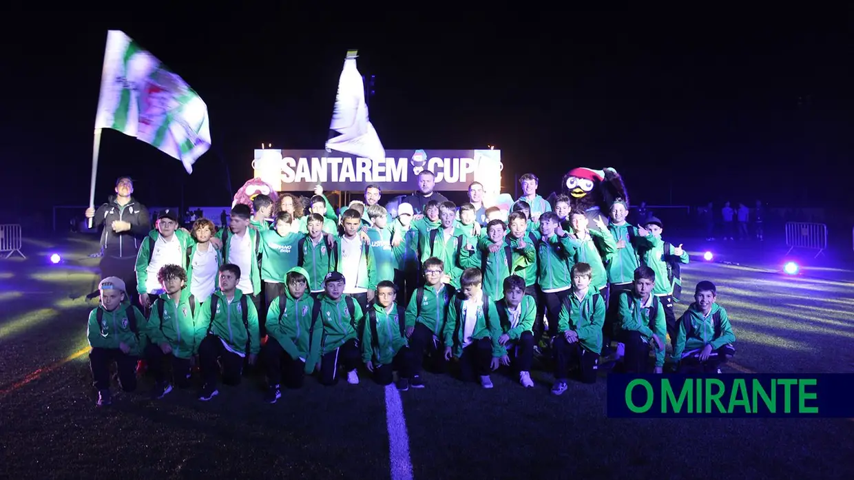 Santarém Cup é uma festa do futebol de formação até sábado