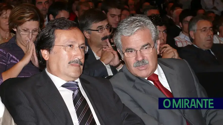 Pedro Ferreira com António Rodrigues - foto arquivo Pedro Ferreira com António Rodrigues - foto arquivo