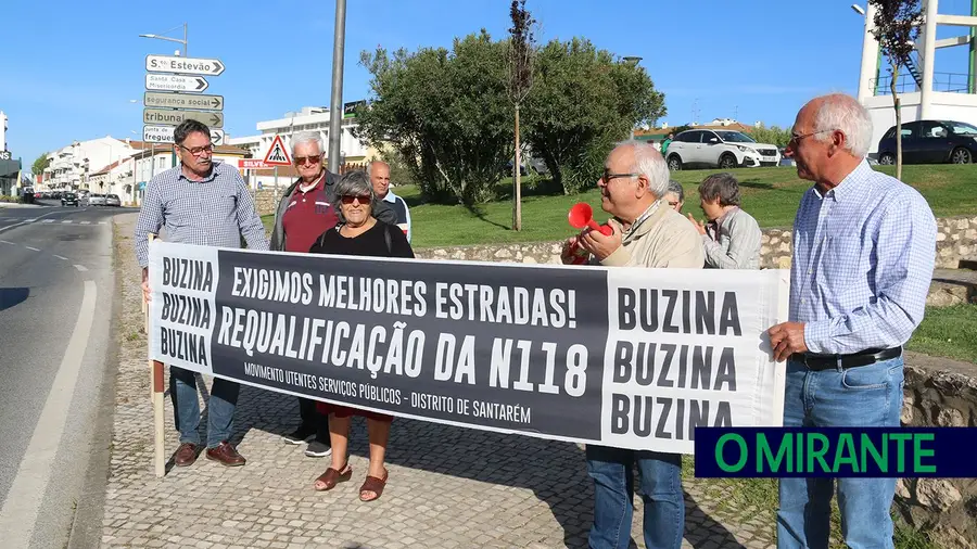 Uma semana a lutar contra ausência de investimento no distrito de Santarém Uma semana a lutar contra ausência de investimento no distrito de Santarém