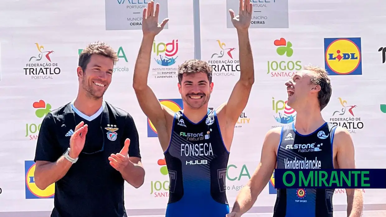 Maria Tomé e Tiago Fonseca campeões nacionais de triatlo sprint