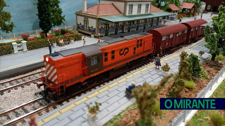 Casa do Campino em Santarém recebe exposição de modelismo ferroviário