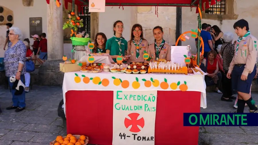 Feira da Laranja Conventual regressou ao Convento de Cristo em Tomar