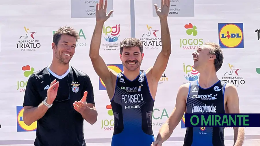 Maria Tomé e Tiago Fonseca campeões nacionais de triatlo sprint Maria Tomé e Tiago Fonseca campeões nacionais de triatlo sprint