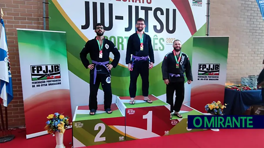 Diogo Silva campeão nacional de jiu-jitsu em veteranos