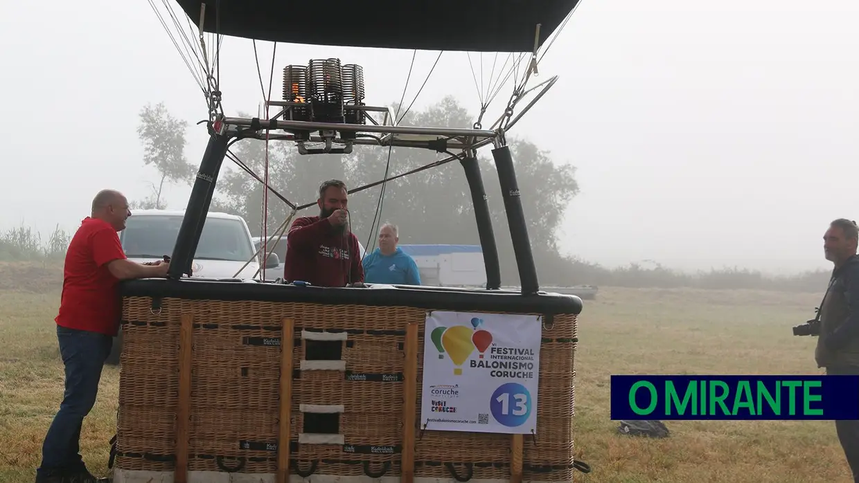 Festival Internacional de Balonismo invade o céu de Coruche