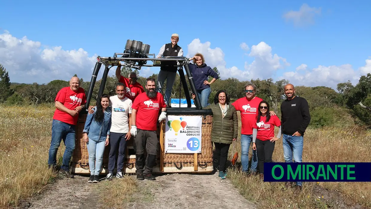 Festival Internacional de Balonismo invade o céu de Coruche