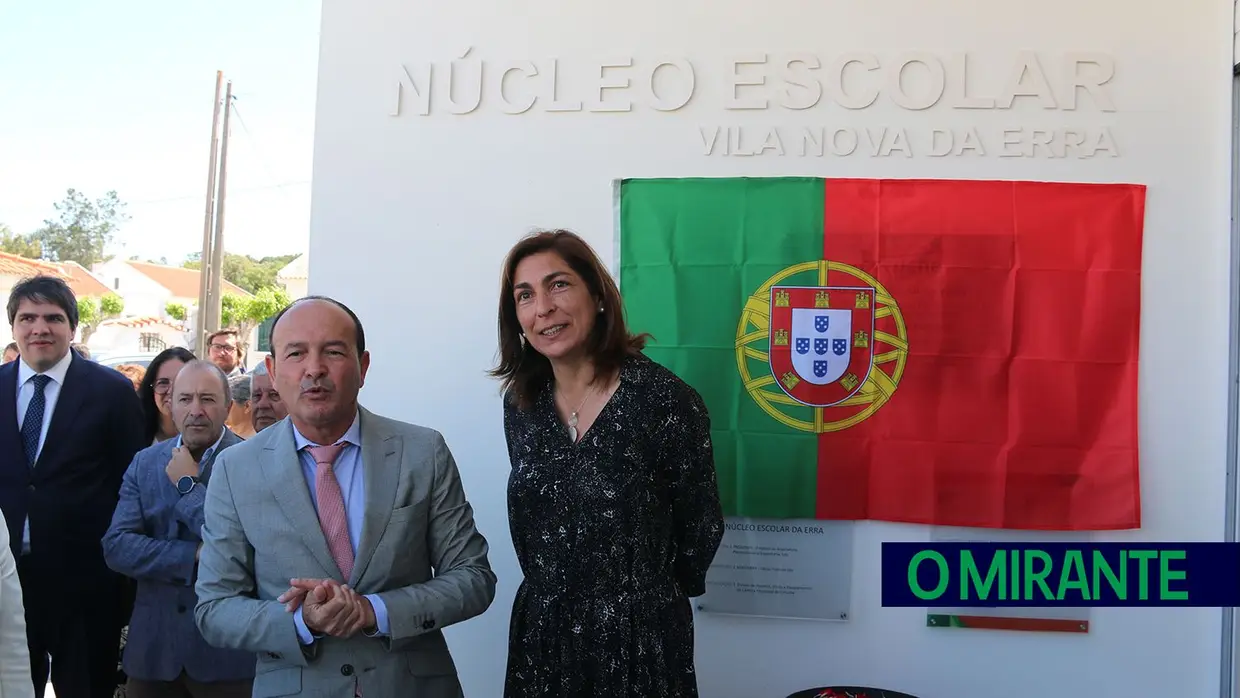 Inauguração do Núcleo Escolar da Erra