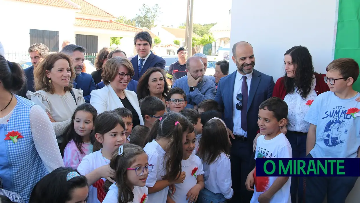 Inauguração do Núcleo Escolar da Erra