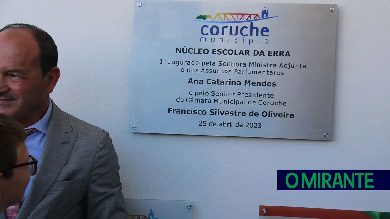 Inauguração do Núcleo Escolar da Erra