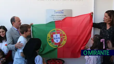 Inauguração do Núcleo Escolar da Erra