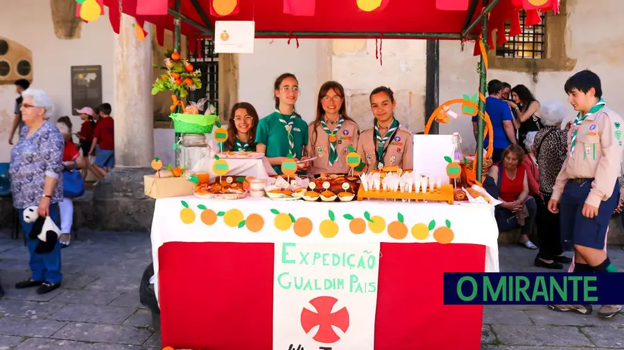 Feira da Laranja Conventual regressou ao Convento de Cristo em Tomar