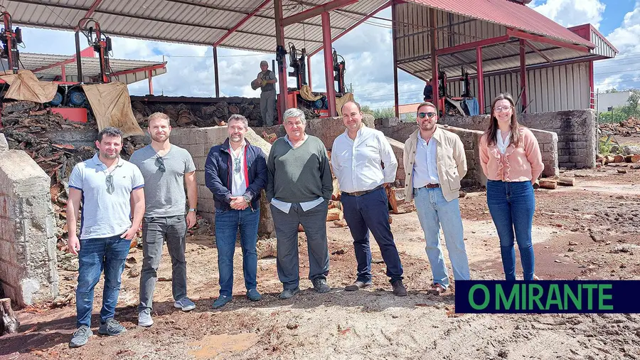 PSD de Coruche visita empresas de São José da Lamarosa PSD de Coruche visita empresas de São José da Lamarosa