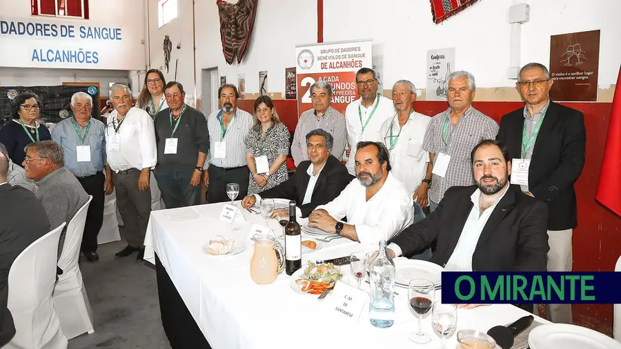 Grupo de Dadores de Sangue de Alcanhões celebrou 33 anos