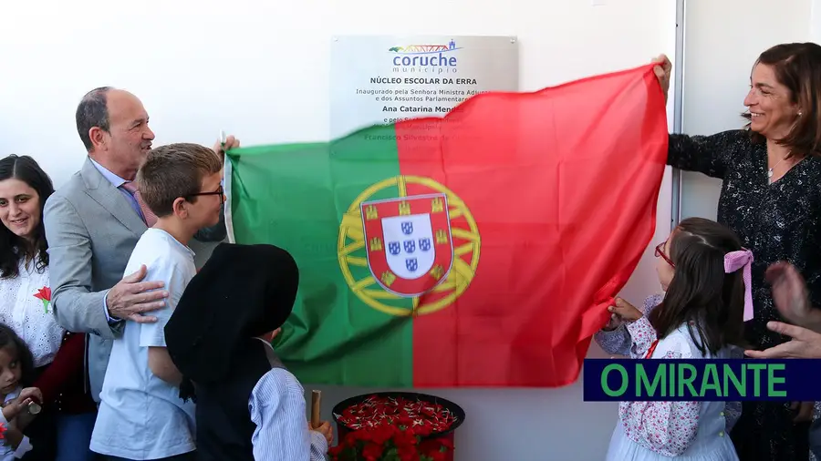 Antiga escola primária deu lugar ao Núcleo Escolar da Erra Antiga escola primária deu lugar ao Núcleo Escolar da Erra
