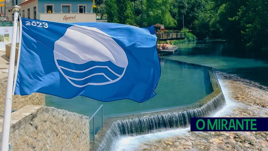 Praia Fluvial do Agroal é Bandeira Azul pelo 7.º ano consecutivo Praia Fluvial do Agroal é Bandeira Azul pelo 7.º ano consecutivo