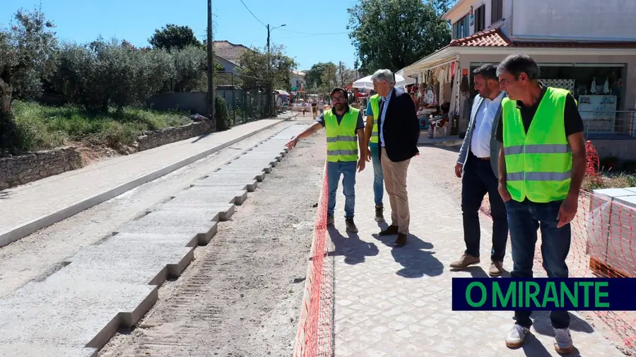 Requalificação urbana de Aljustrel avança a bom ritmo Requalificação urbana de Aljustrel avança a bom ritmo