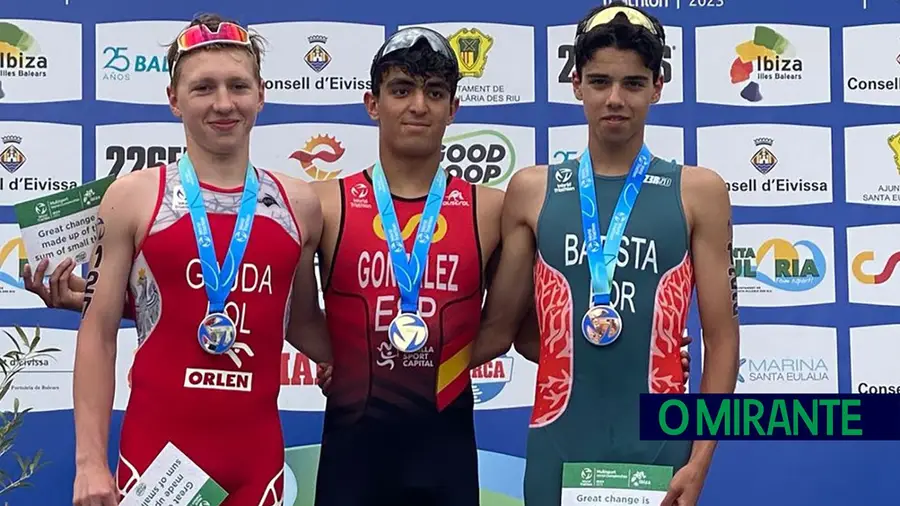 João Nuno Batista ganha medalha de bronze no Campeonato do Mundo de Duatlo