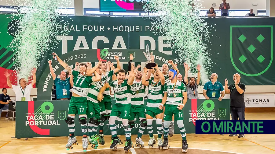 Sporting de Tomar faz história ao vencer Taça de Portugal de hóquei em patins